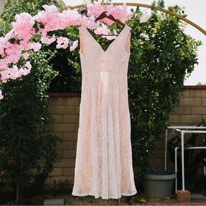 ModCloth Faith in Flawlessness Maxi Dress in Ivory (Liza Luxe)